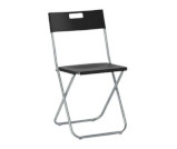 krzesło składane JF - czarne - wypozyczalnia krzesel