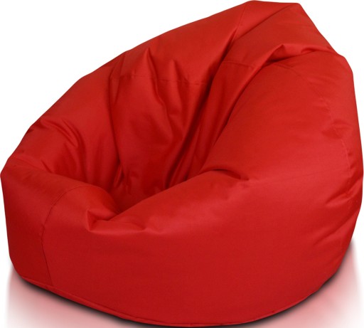 Fotel Sacco czerwony